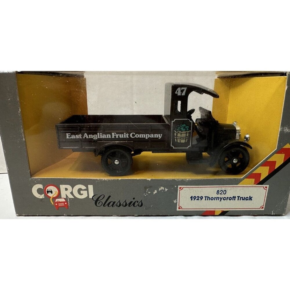 Corgi Classics 1929 Thornycroft Pick-up Truck East Anglian Fruit company boxed